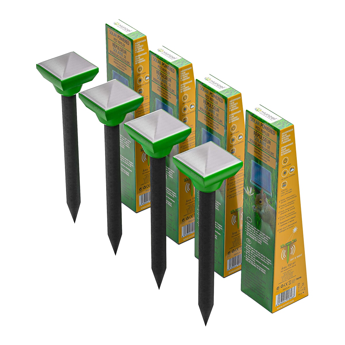 Imagen 0 de Pack 4x SOLARPROTECT Ahuyentador Solar