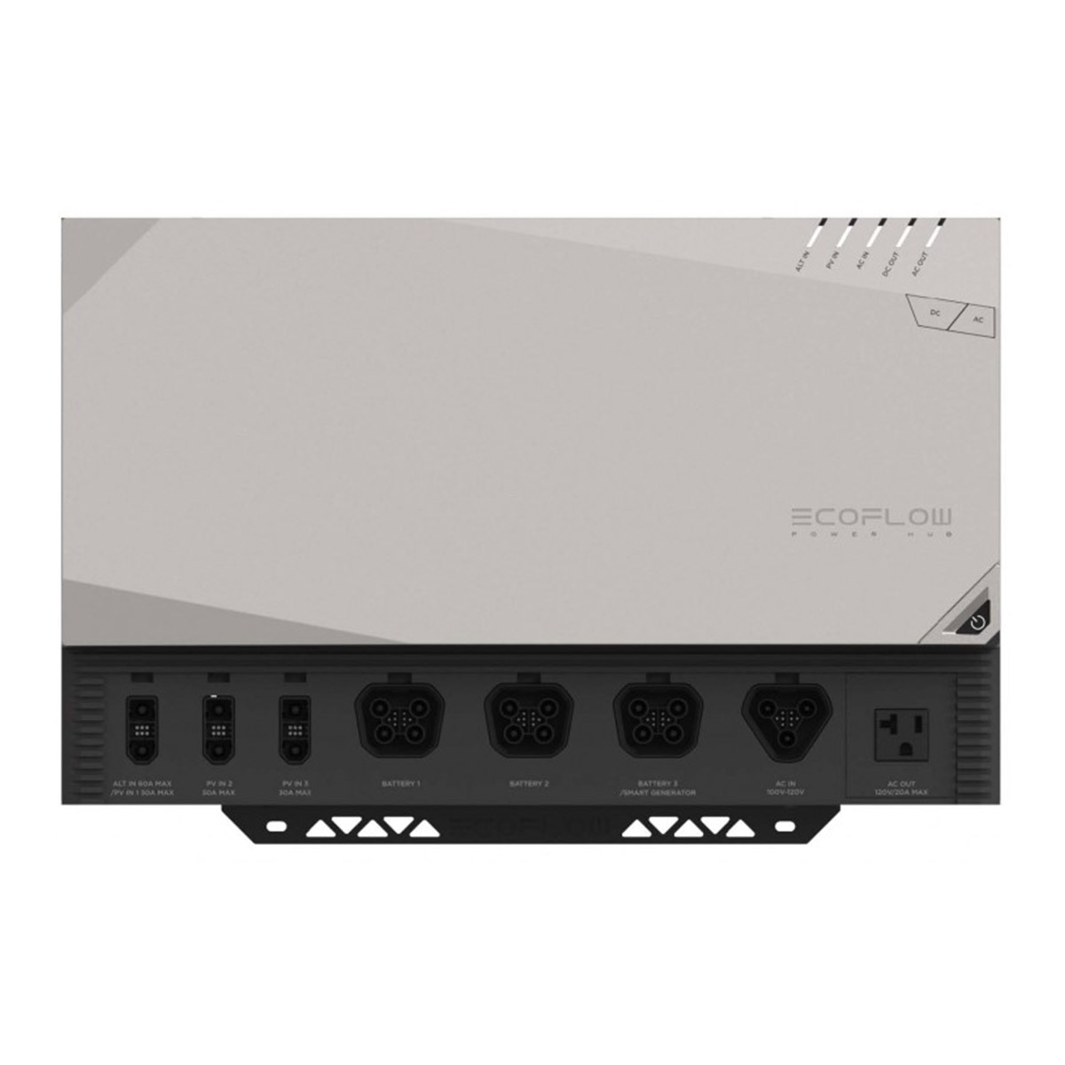 Ecoflow Power Kits Hub + Cables Plata / Negro-1