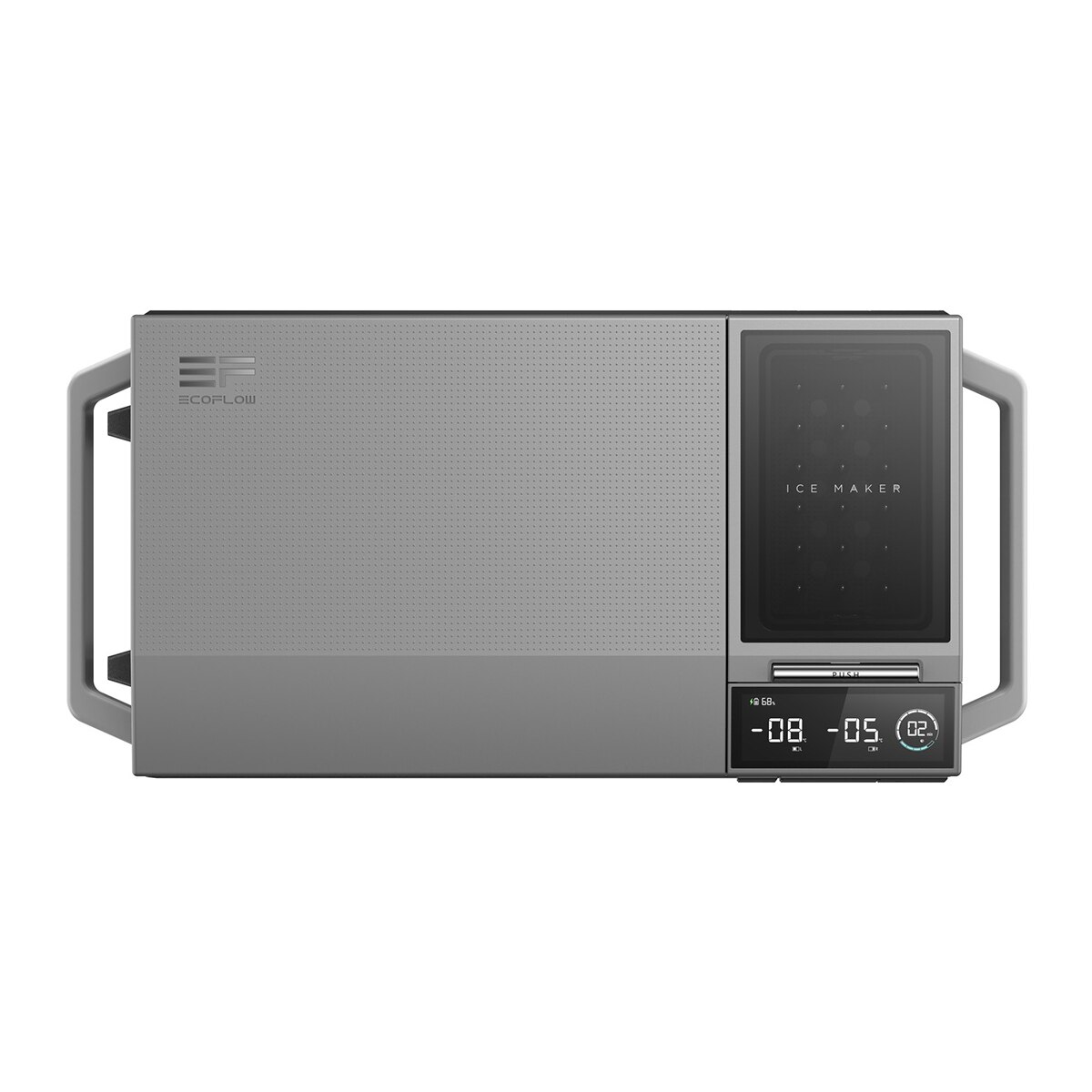 Frigorífico Portátil con Congelador Glacier Gris / Negro-4