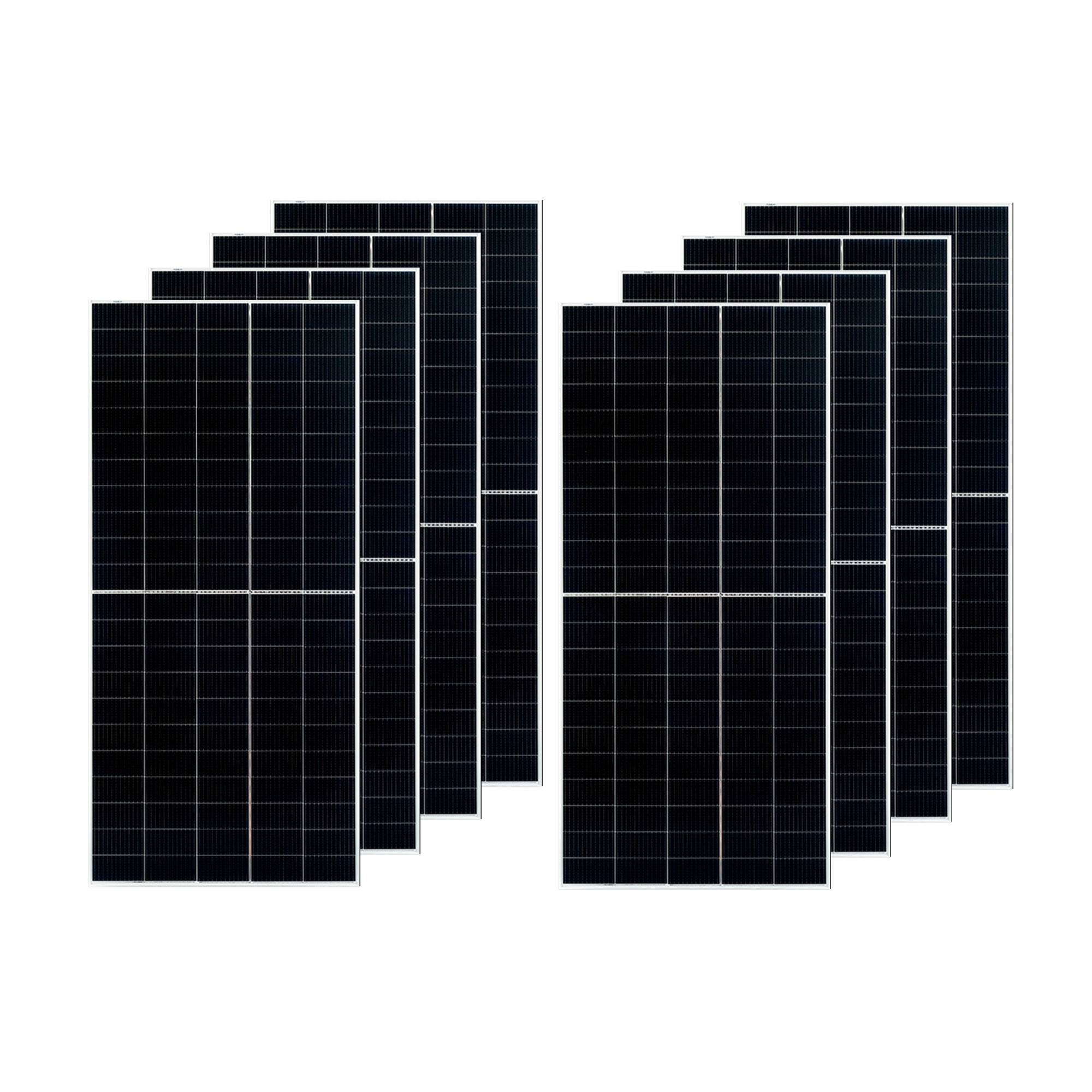 Placa Solar Fotovoltaica 550 W RSM110-8-550M (x8) Negro / Aluminio-1
