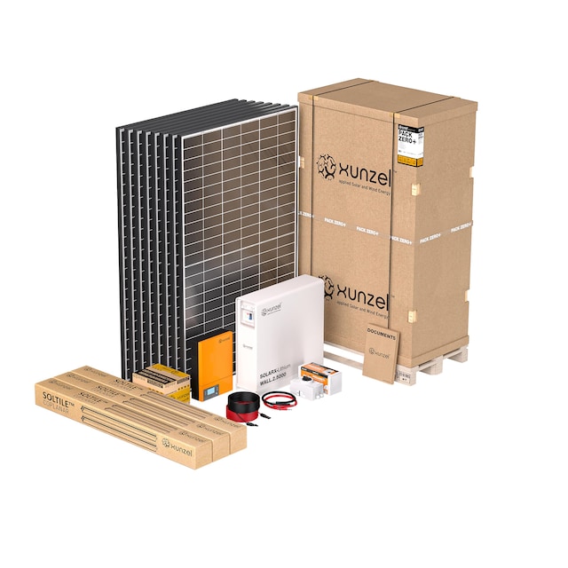 Imagen 0 de Kit Solar Litio PACK ZERO+ EQX2700L con Soportes