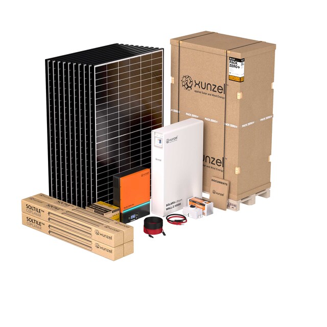 Imagen 0 de Kit Solar Litio PACK ZERO+ EQX3900L con Soportes