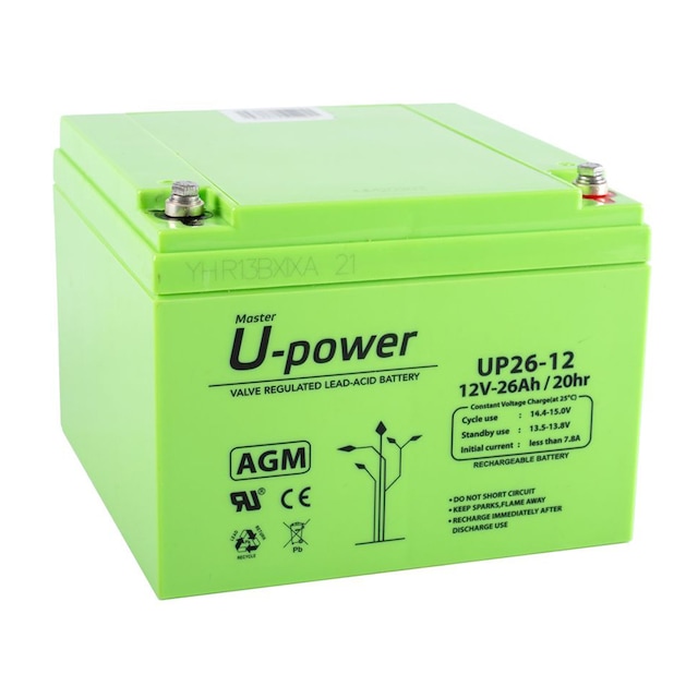 Imagen 0 de Batería AGM Monoblock UP26-12 12V 27,6Ah