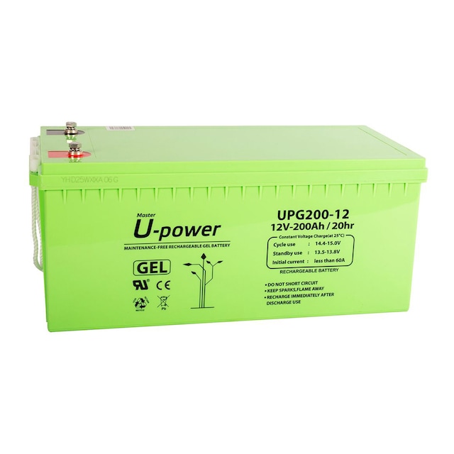 Imagen 0 de Batería Gel Uso General sin mantenimiento UPG200-12 12V 200Ah