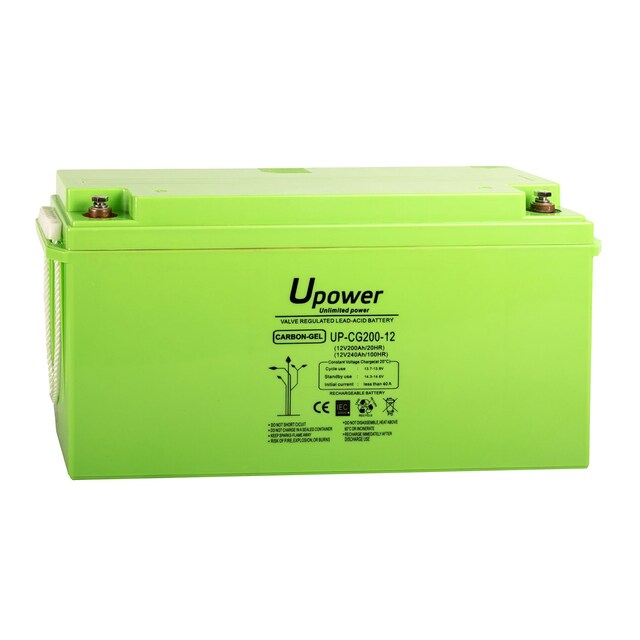 Imagen 0 de Batería Carbono-Gel sin Mantenimiento UP-CG200-12 200Ah