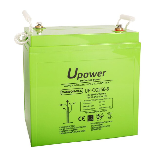 Imagen 0 de Batería Carbono-Gel sin Mantenimiento UP-CG256-6 250Ah