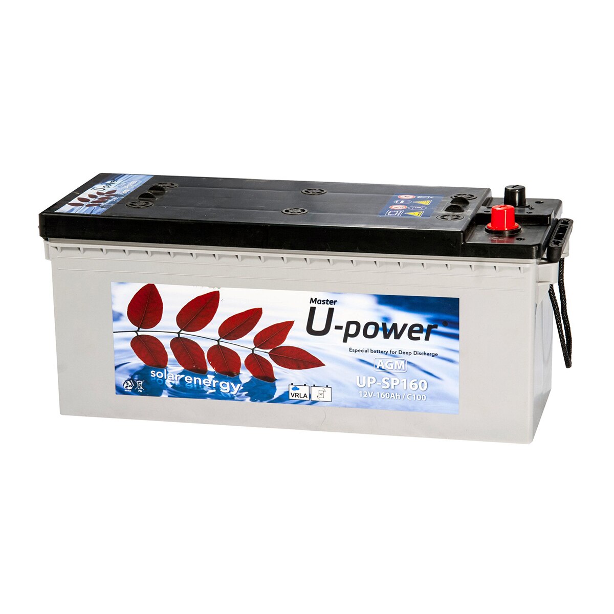 Batería Monoblock UP-SP160 160Ah Gris-1