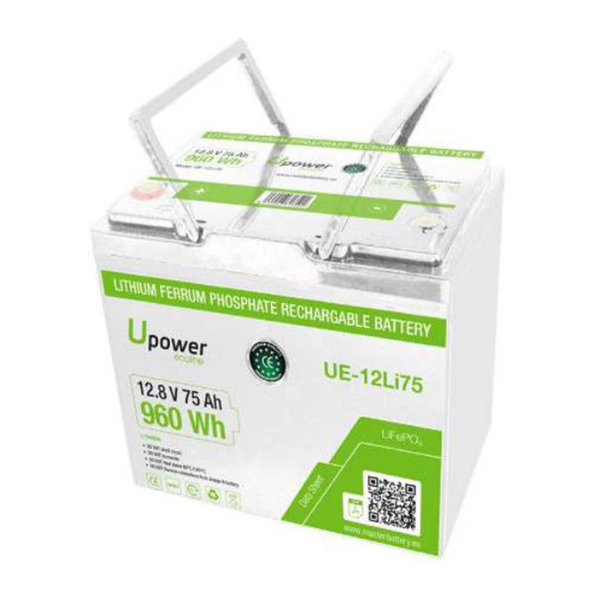 Ecoline – Batería Litio 12.8 V 75 Ah.