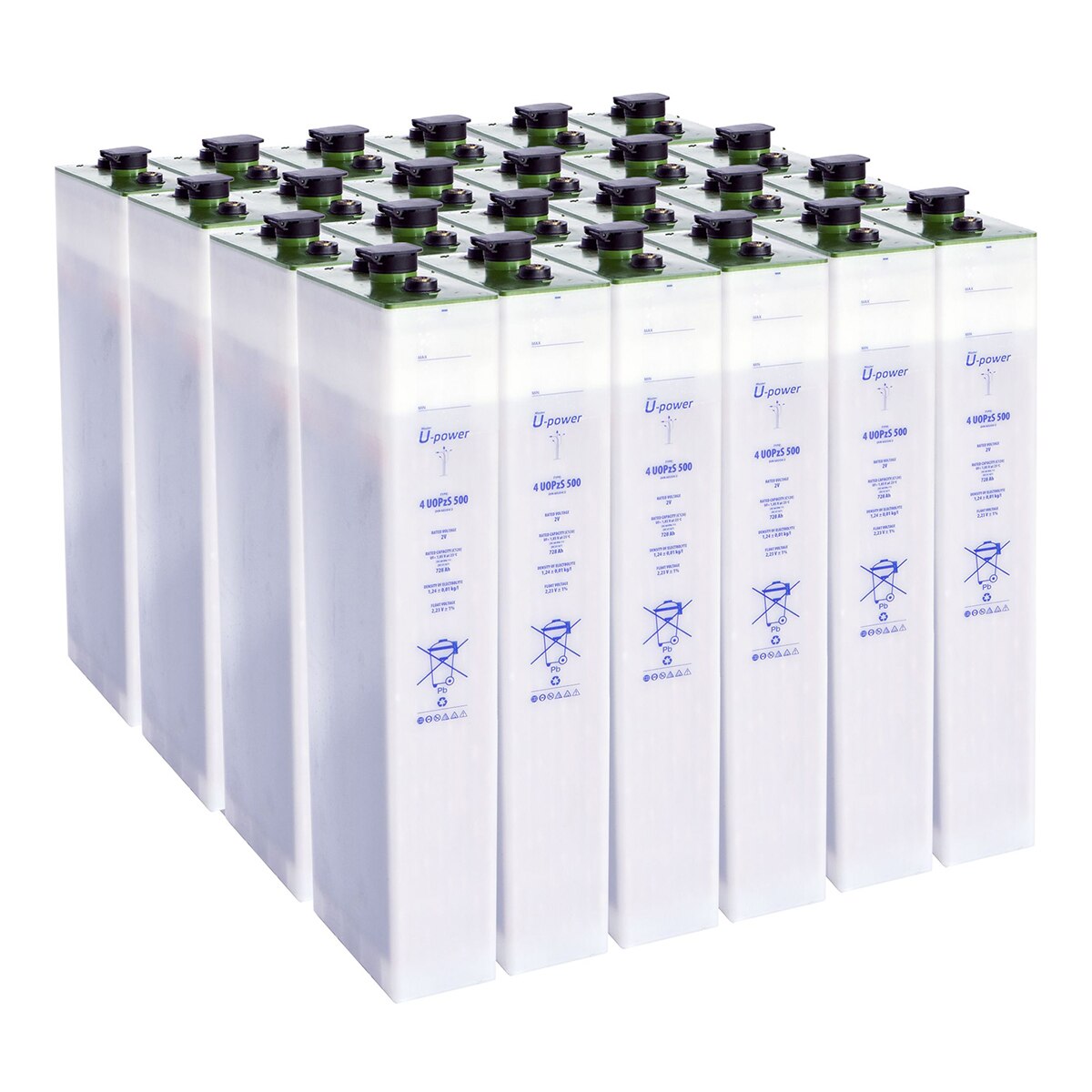 MASTER POWER – Batería Estacionaria Translúcida 8UOPz 1000 1396Ah.