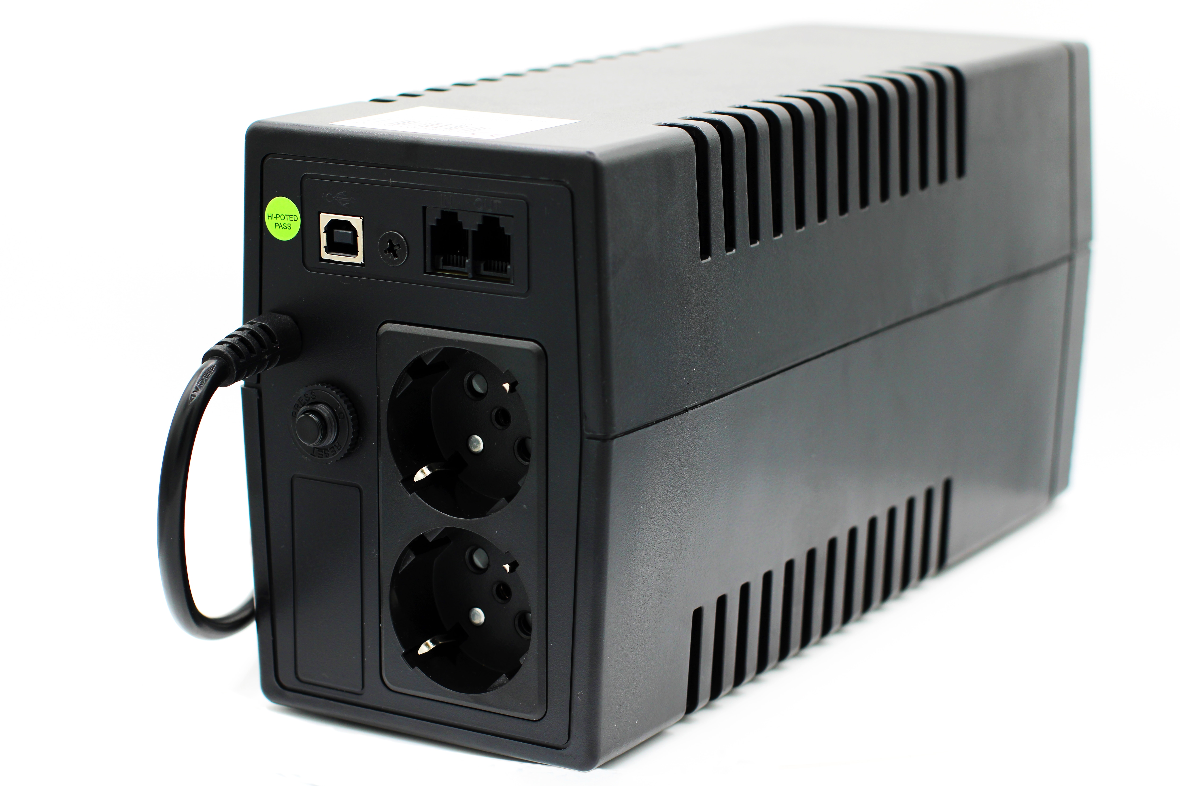 MasterPower Sistema de Alimentación Ininterrumpida 360W Negro-6