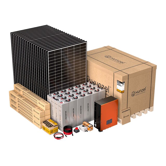 Imagen 0 de Kit Solar Trifásico PACK ZERO+ EQX79003P con Soportes