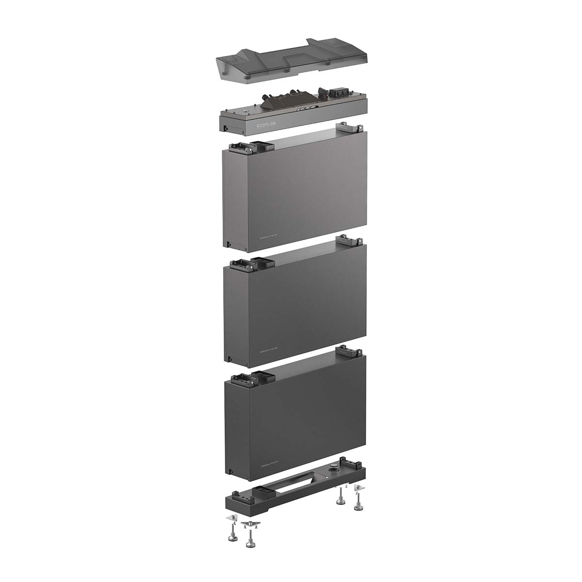 Base de Batería Ecoflow Power Ocean Gris-3