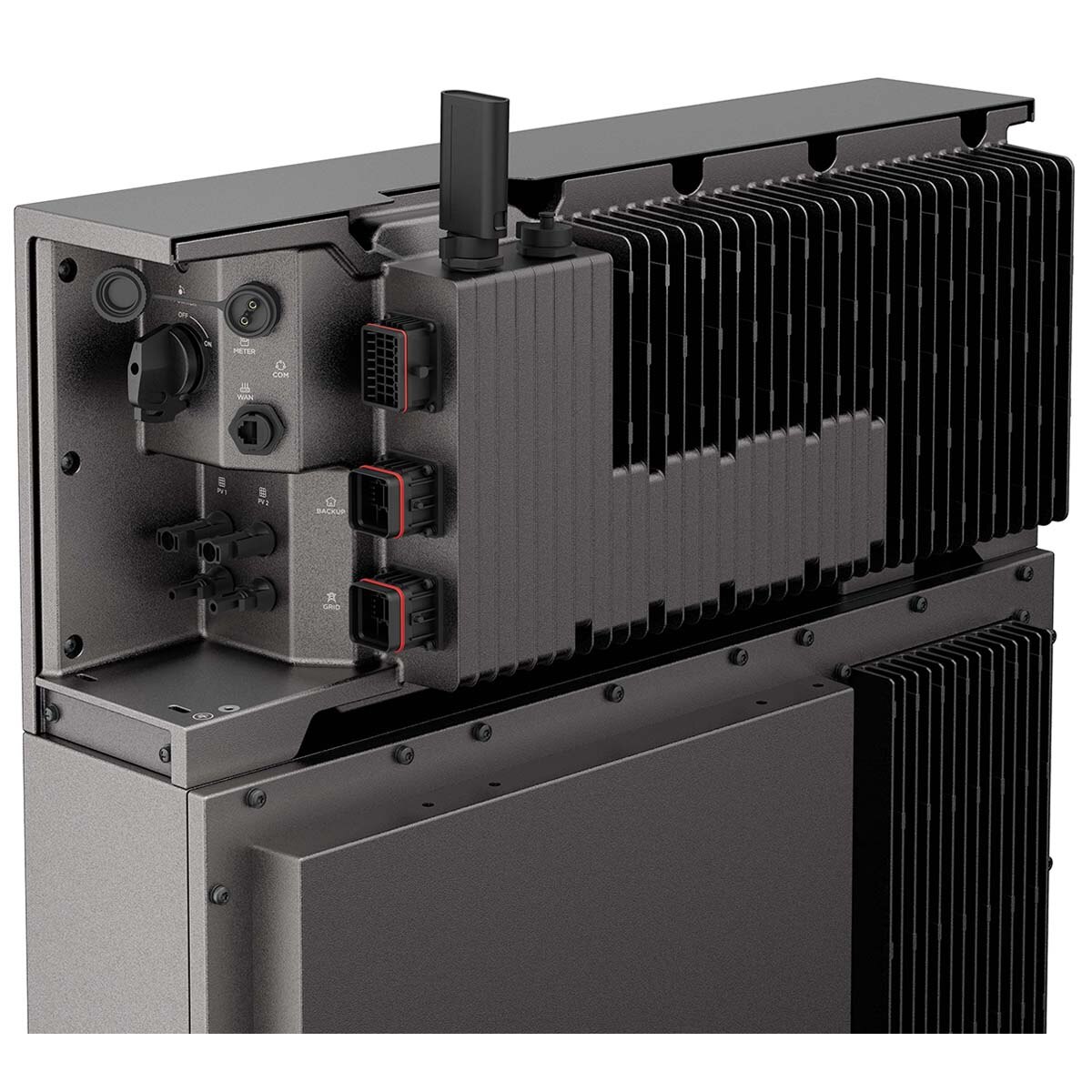 Inversor Híbrido Monofásico 3,68 kWh Gris-2