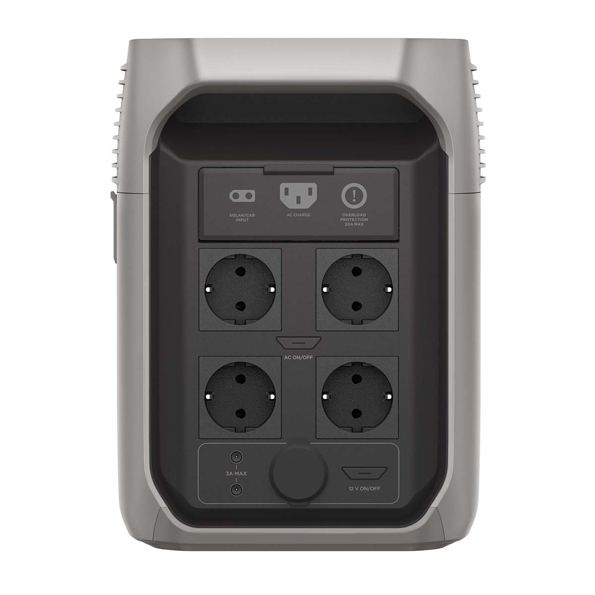 Estación Batería Ecoflow Delta 3 1500 - 1.536 Wh / 1800 - 2.700 W Gris-2