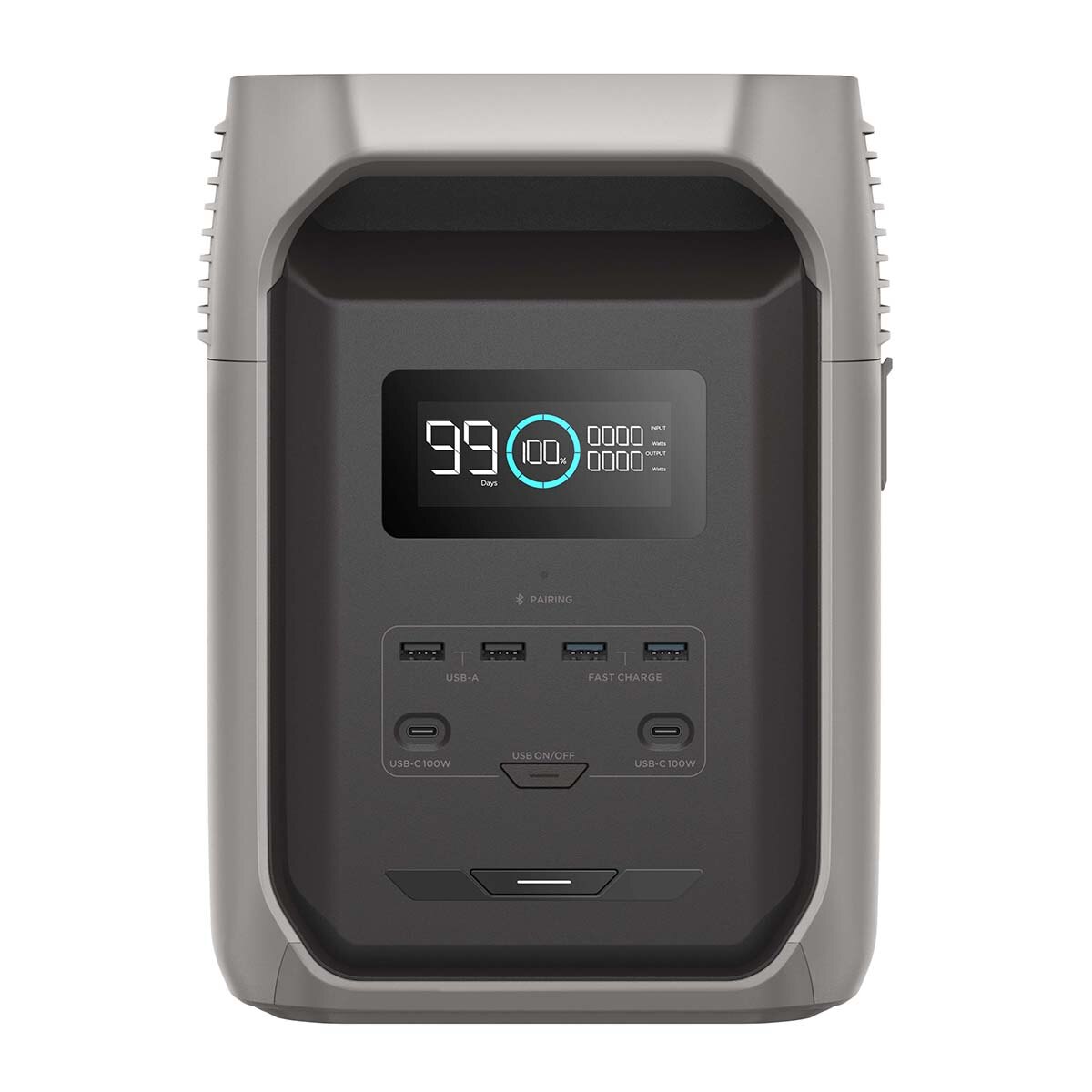 Estación Batería Ecoflow Delta 3 1500 - 1.536 Wh / 1800 - 2.700 W Gris-3