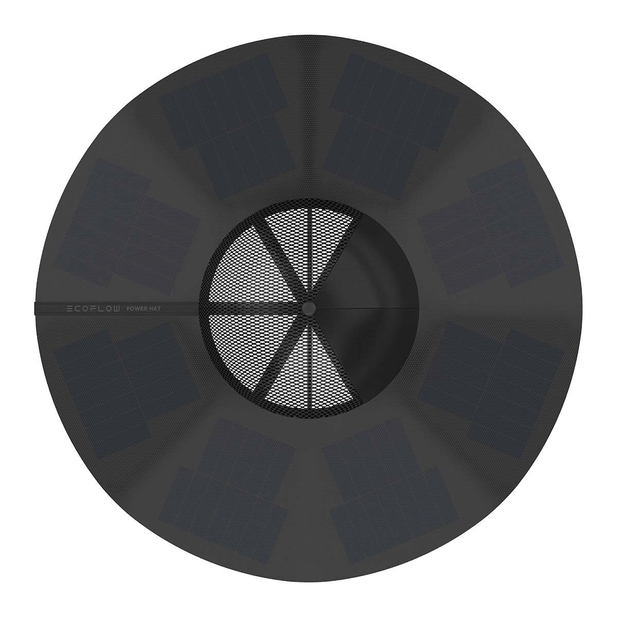 Sombrero Solar Ecoflow 12W (M-L) Gris-3