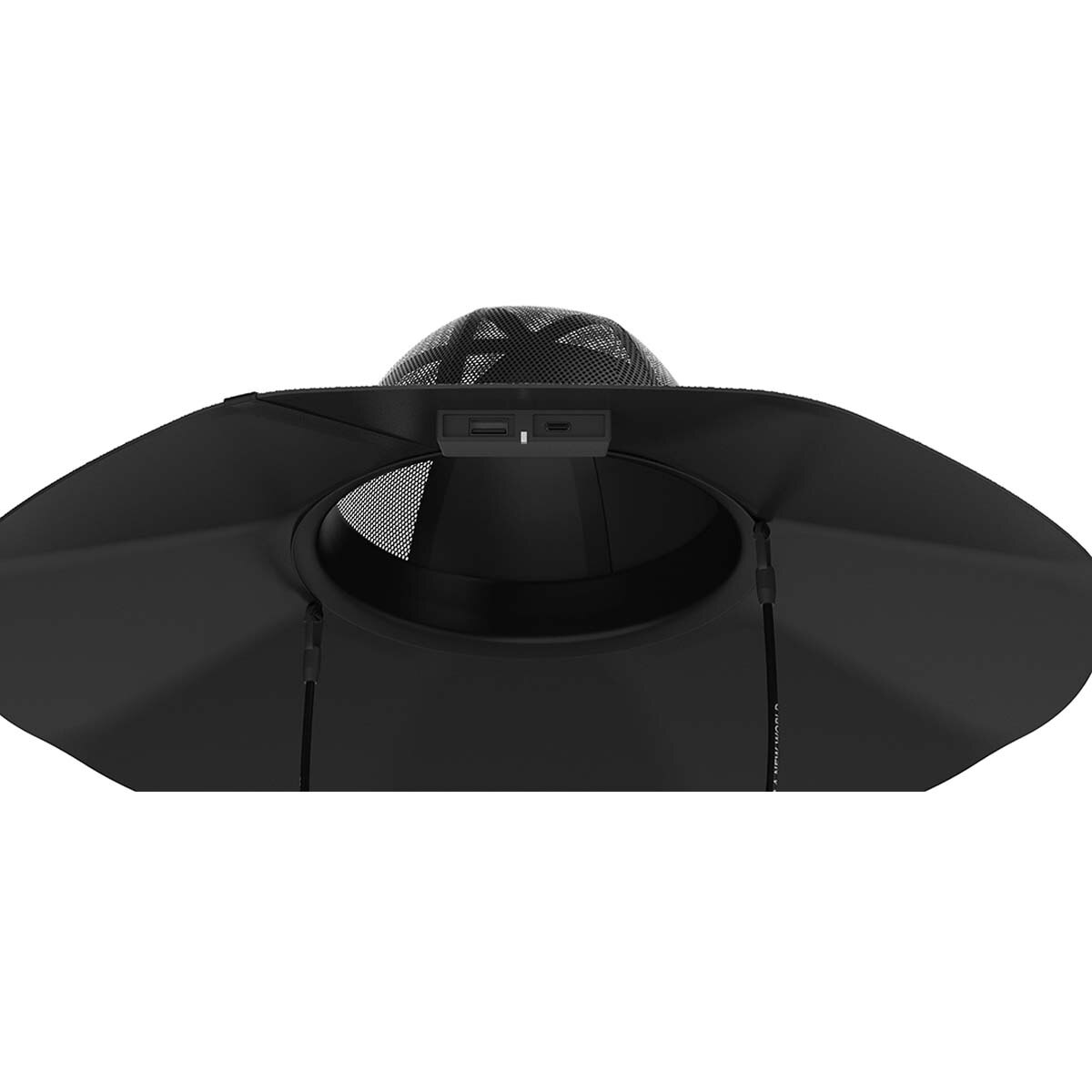 Sombrero Solar Ecoflow 12W (M-L) Gris-4