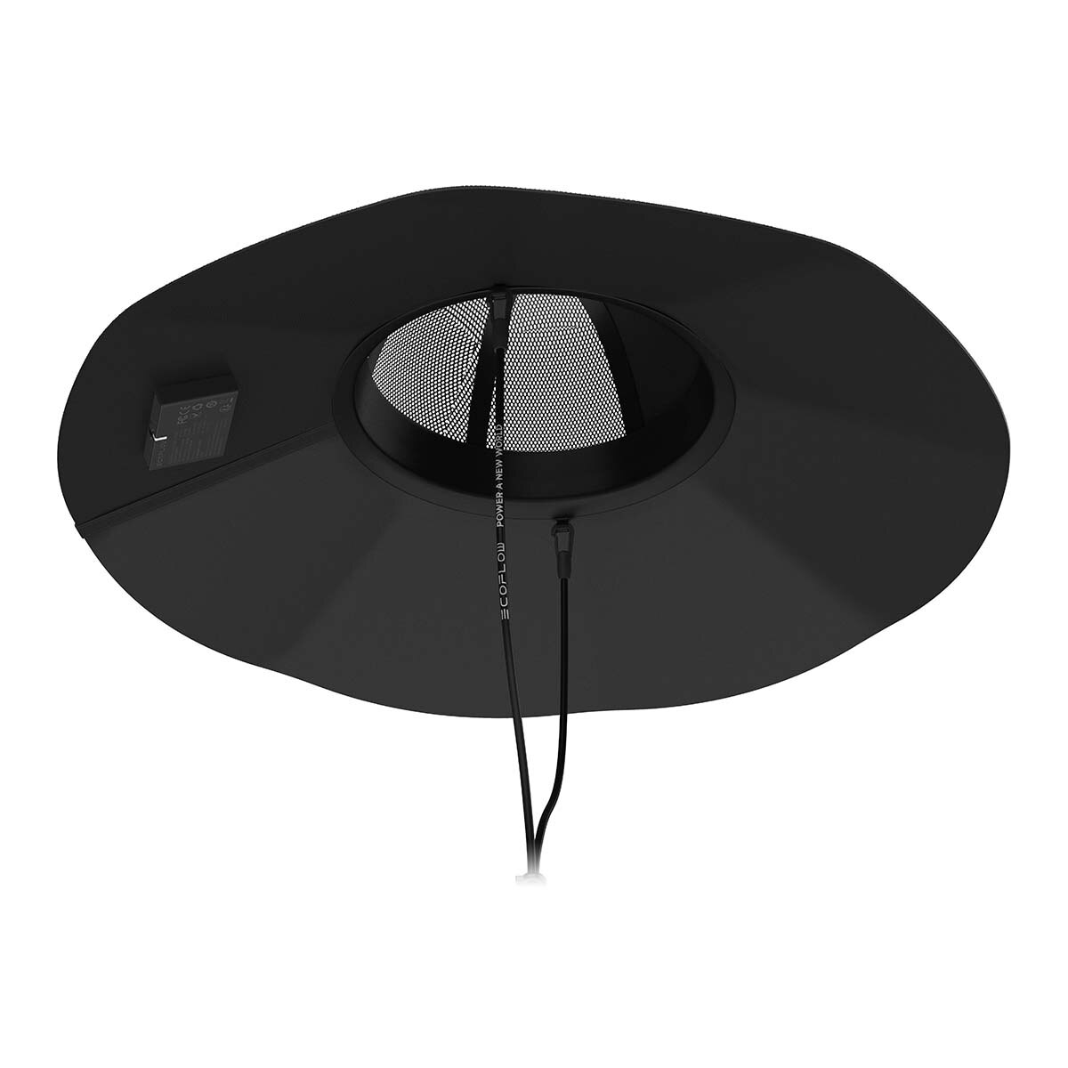 Sombrero Solar Ecoflow 12W (M-L) Gris-7