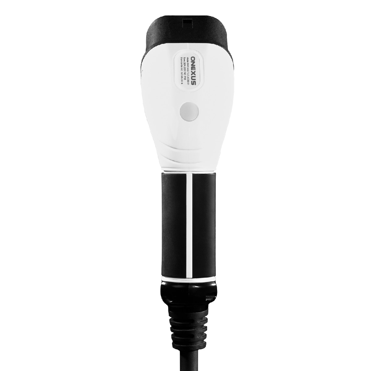 Cargador de Vehículo Eléctrico ONEXUS 0X1+ Trifásico 22kW - Balanceo de carga, Módulo Fotovoltáico, App y Cable 7,5m Plata / Negro-8