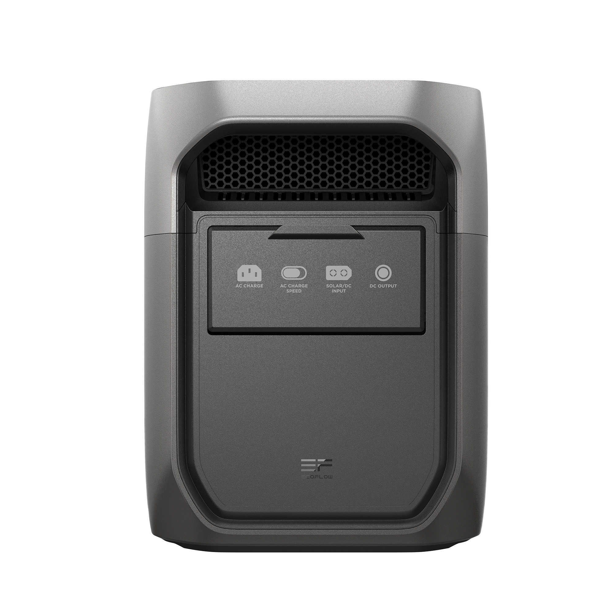 Estación de energía portátil EcoFlow DELTA 3 Max de 2048 Wh con salida de 2400W y carga ultra rápida de alta eficiencia Gris-5