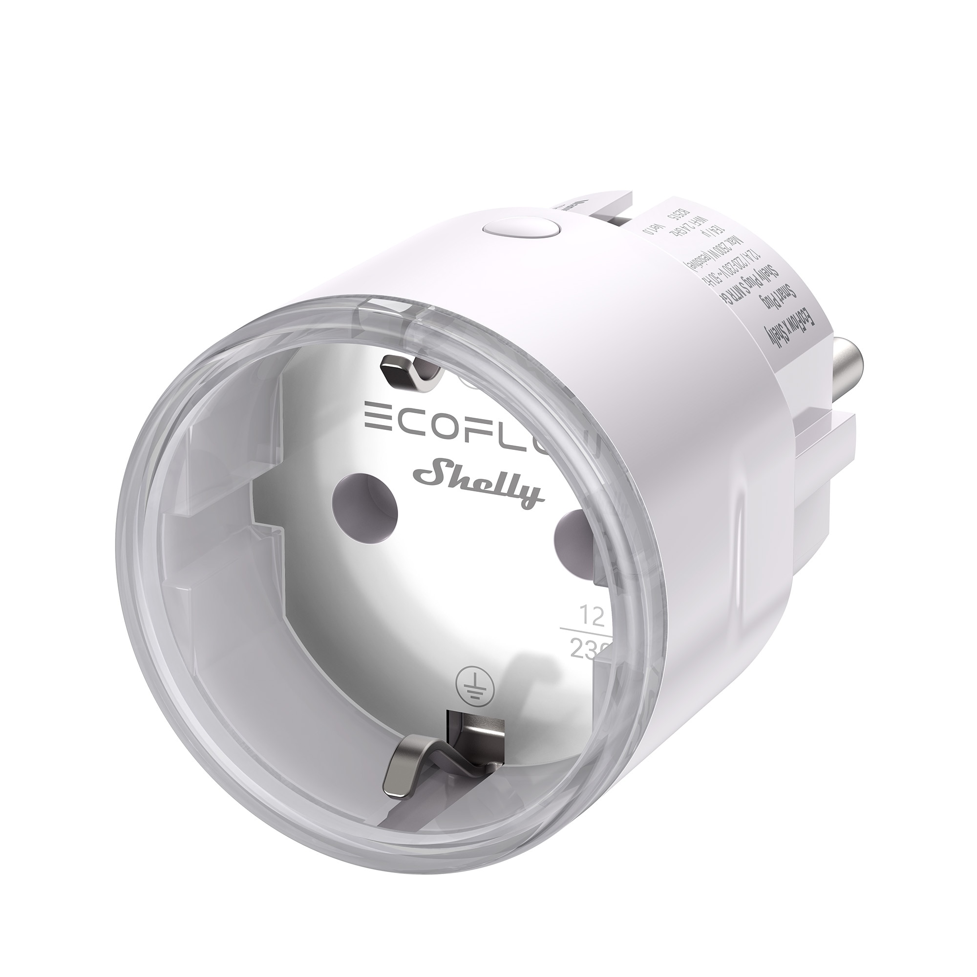 Imagen 0 de Enchufe inteligente EcoFlow x Shelly: Control Wi-Fi, monitor de energía en tiempo real y automatización de excedentes solares.