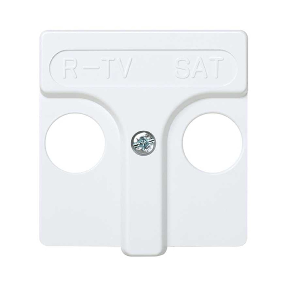 Toma R+TV+SAT Intermedia S27 Rojo-2