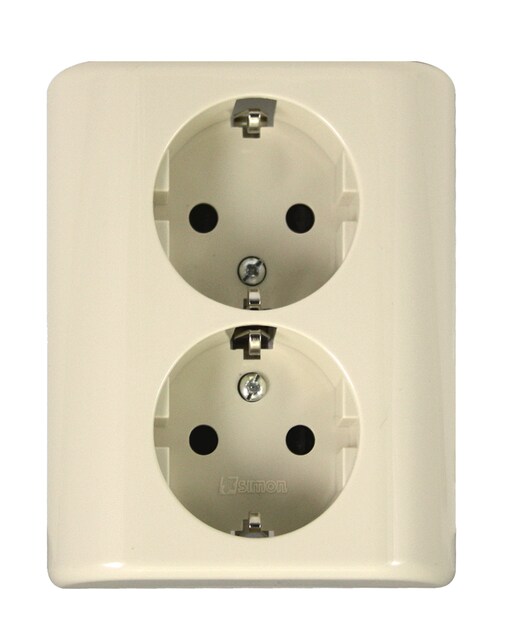 Imagen 0 de Enchufe doble monobloc empotrar