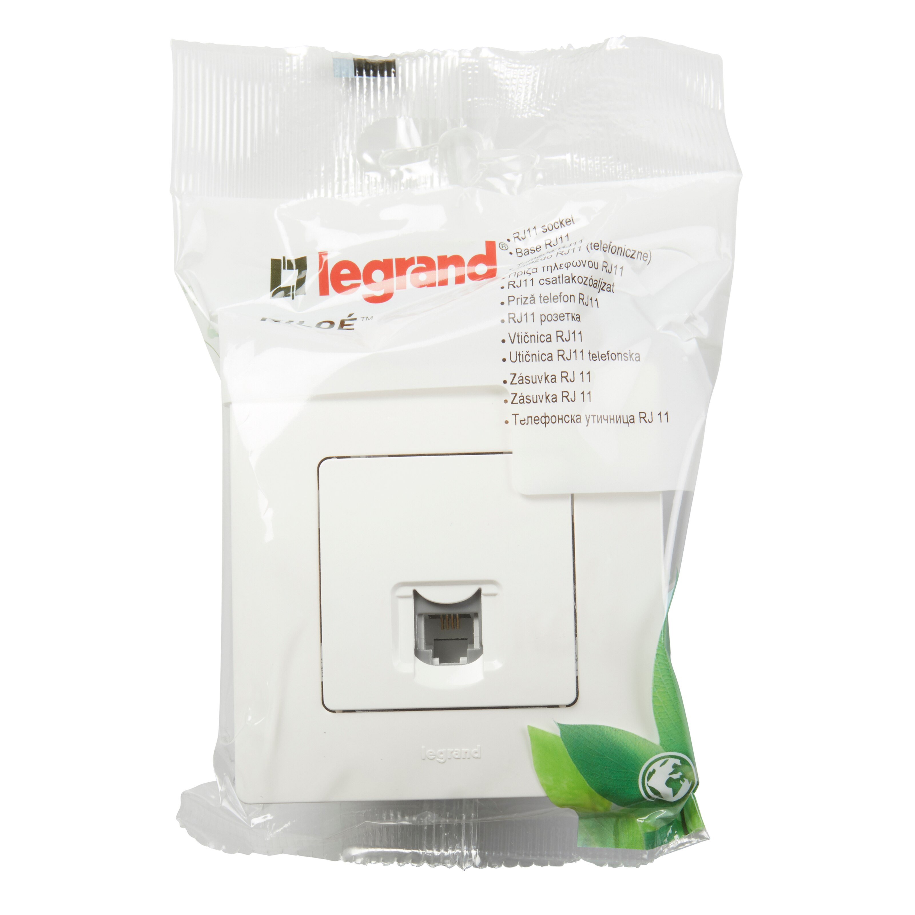 Toma teléfono RJ11 Niloé Blanco-4