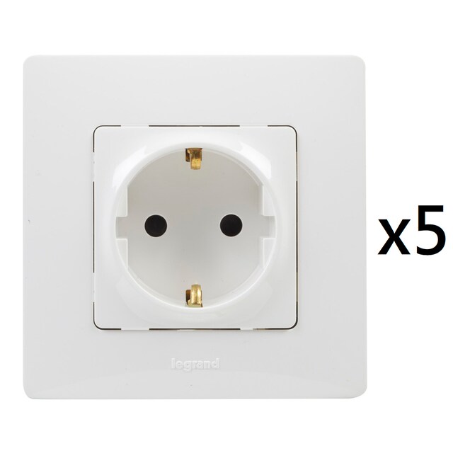Imagen 0 de Pack 5 Enchufes