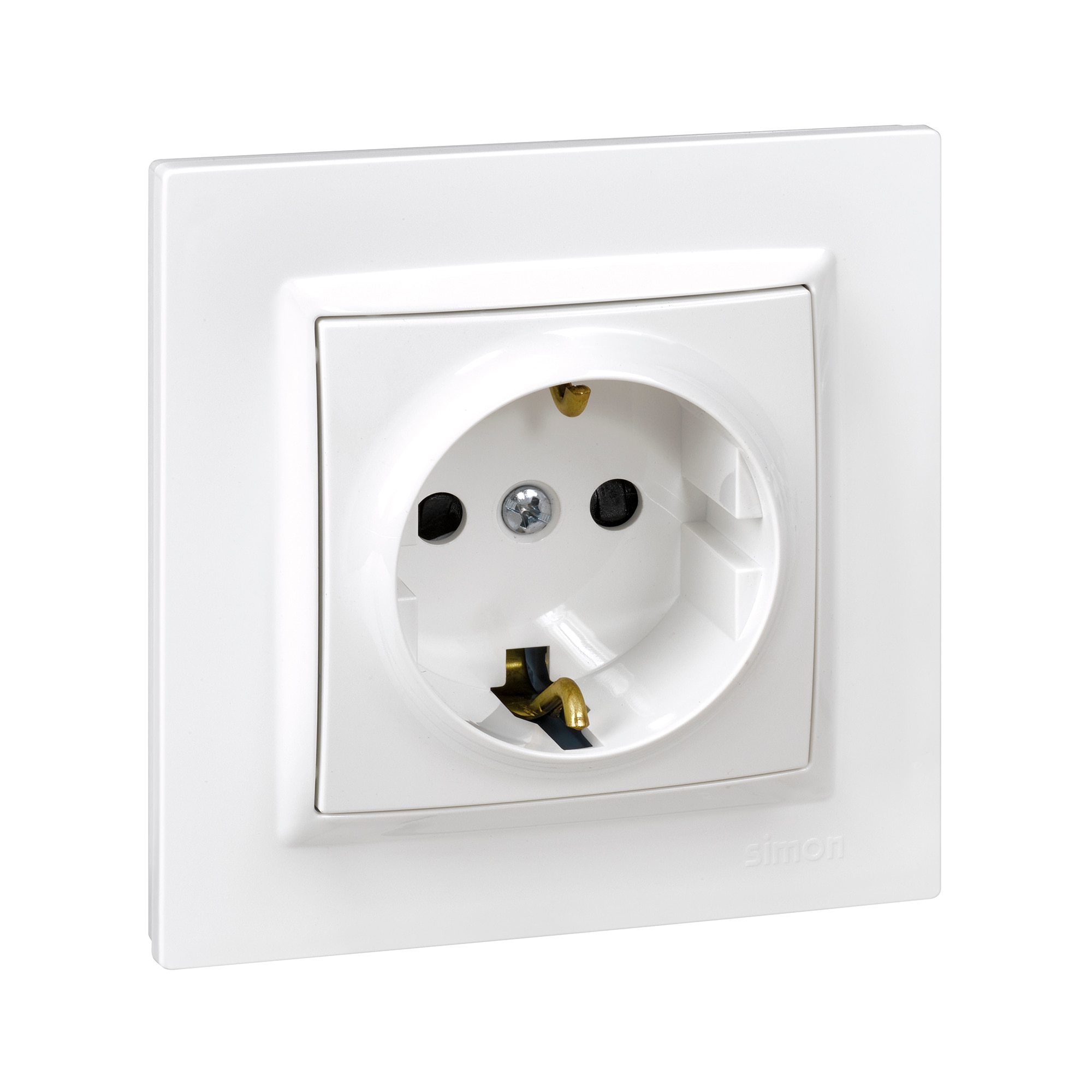 Enchufe Schuko Interiores Blanco-2
