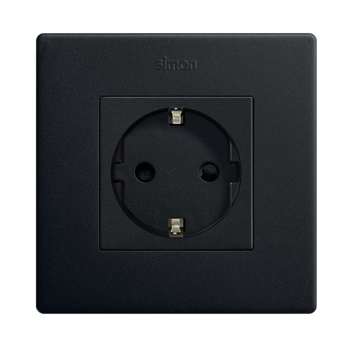 Base de Tomada Schuko Ligação de Bornes a Parafuso 16 A Preto-3