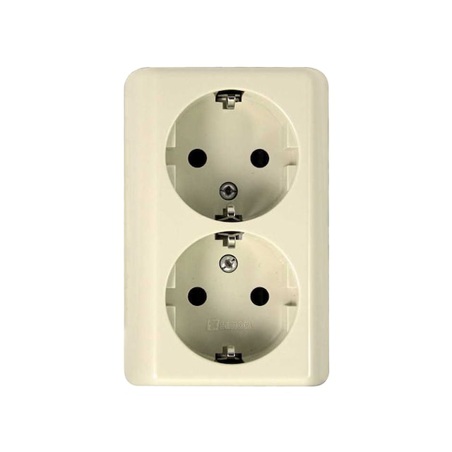 Imagen 0 de Enchufe Doble Monobloc Superficie 16A