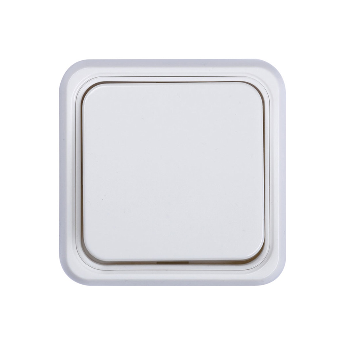 Imagem 0 de Interruptor de Campainha Neutro de Superfície Especial Calha Série Alfa