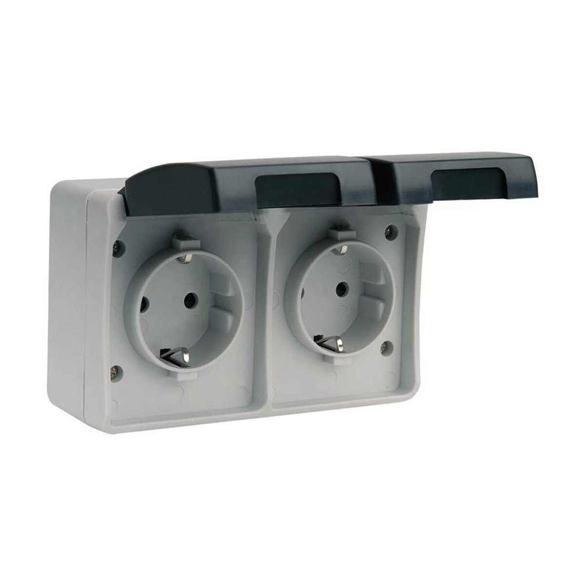 Imagen 0 de Bases Enchufe Doble 16A para Exterior Serie Atlantis Simon