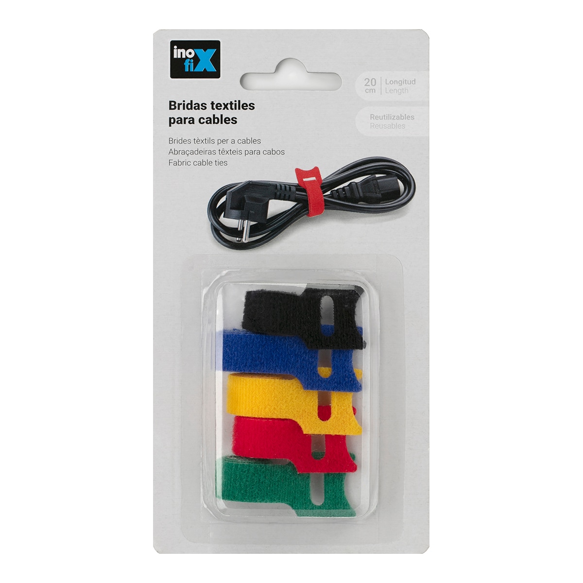 Bridas Reutilizables 20 cm (x5) 3