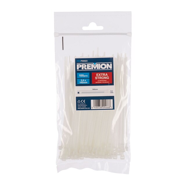 Imagen 0 de Bridas Nylon 3,6 x 140 mm 100 Uds