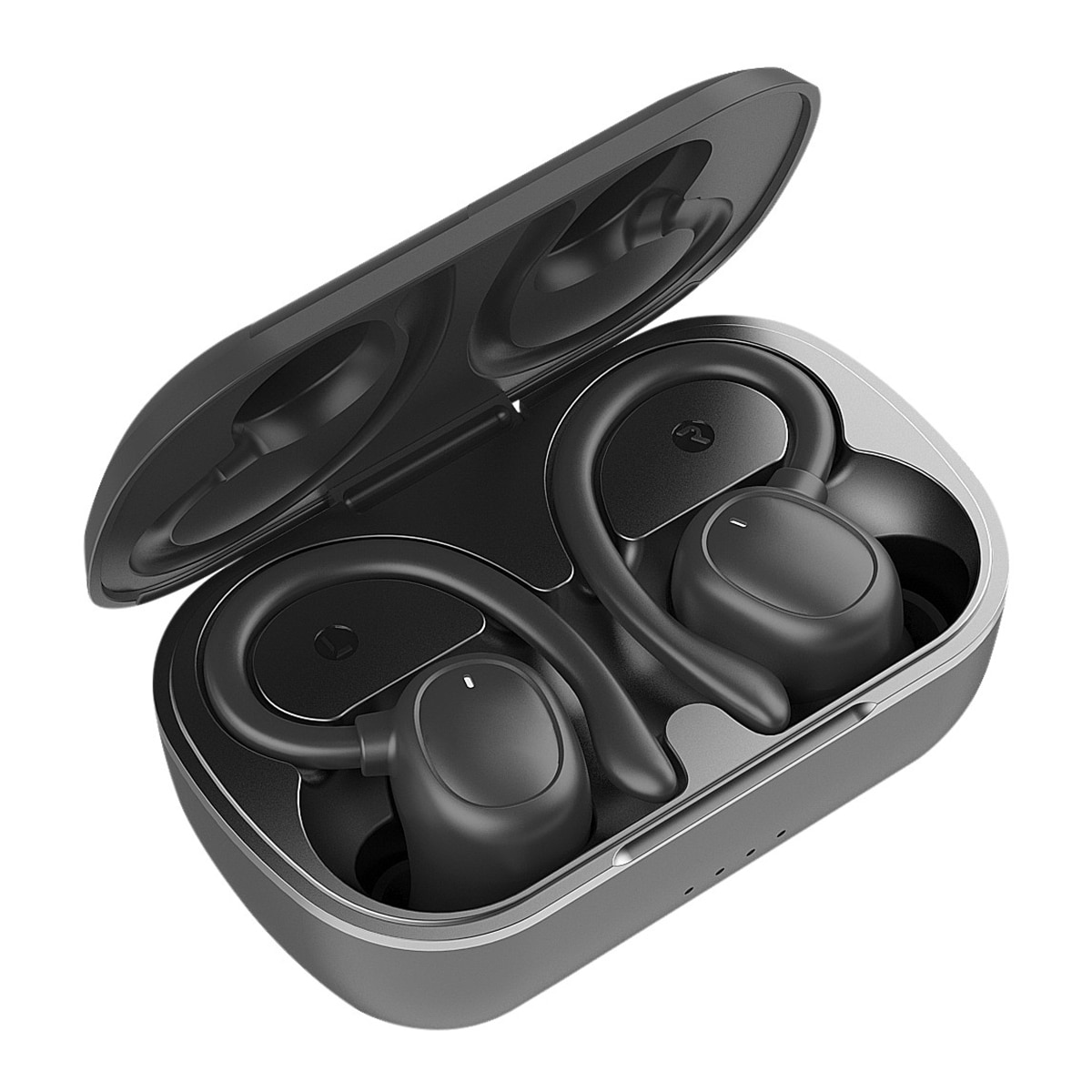 Auriculares Inalámbricos Smart True Wireless Sport ENC Negro-3
