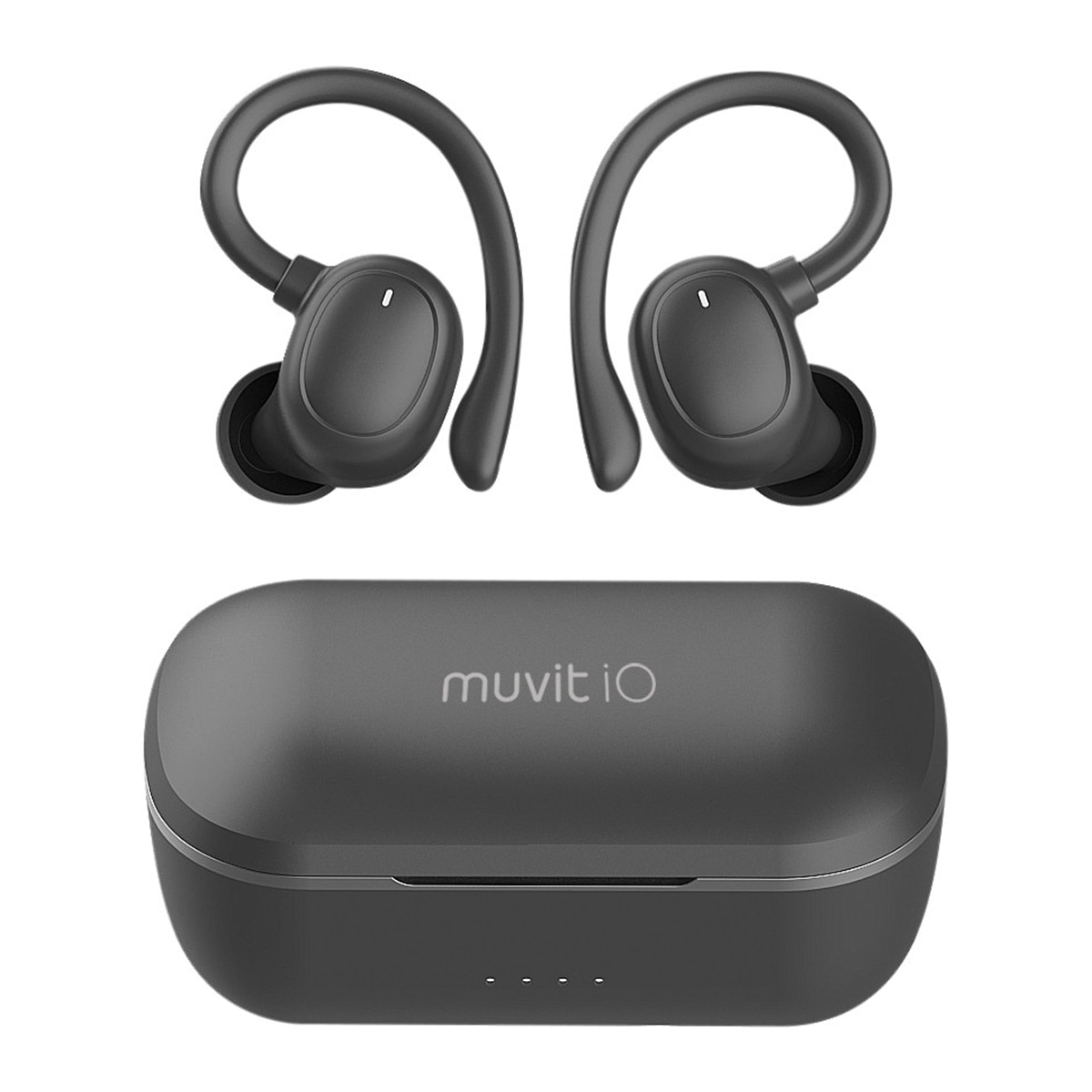 Auriculares Inalámbricos Smart True Wireless Sport ENC Negro-4