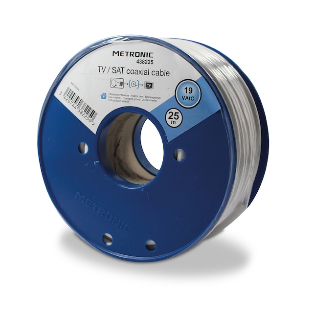 Imagen 0 de Cable de Antena TV Bobina 25 m