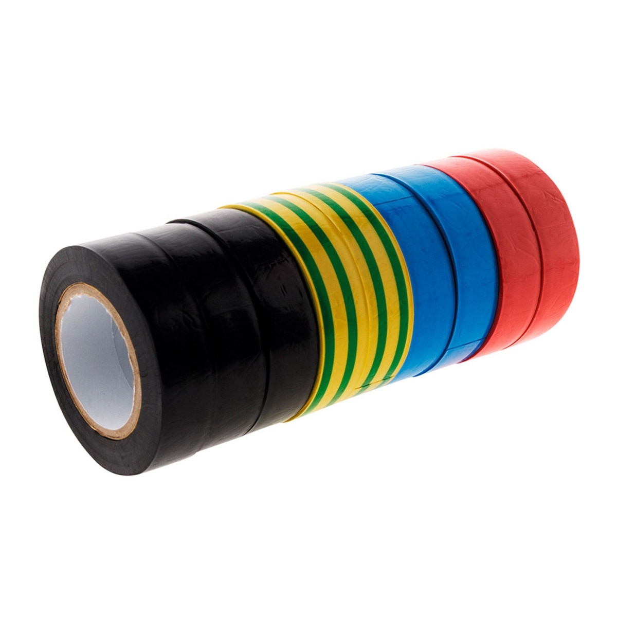 Pack 9 Cintas Aislantes 10 m Multicolor-2