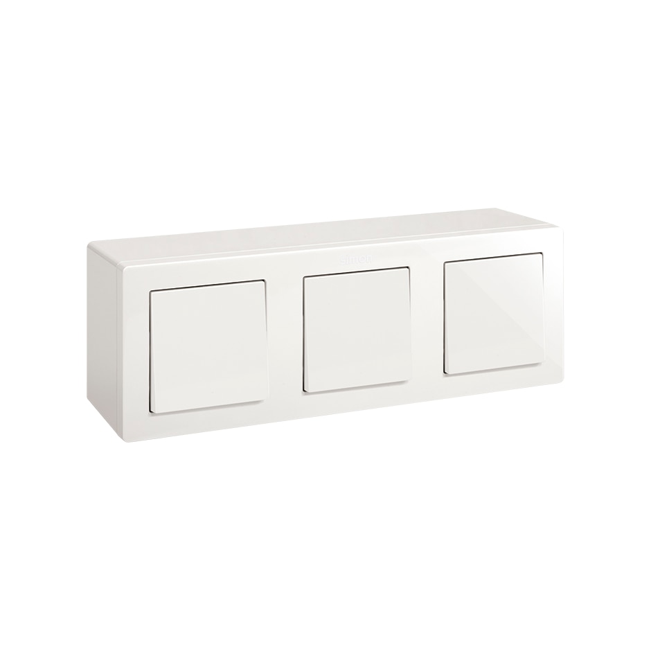 Caja Superficie Compacta 3 Elementos S270 Blanco-4