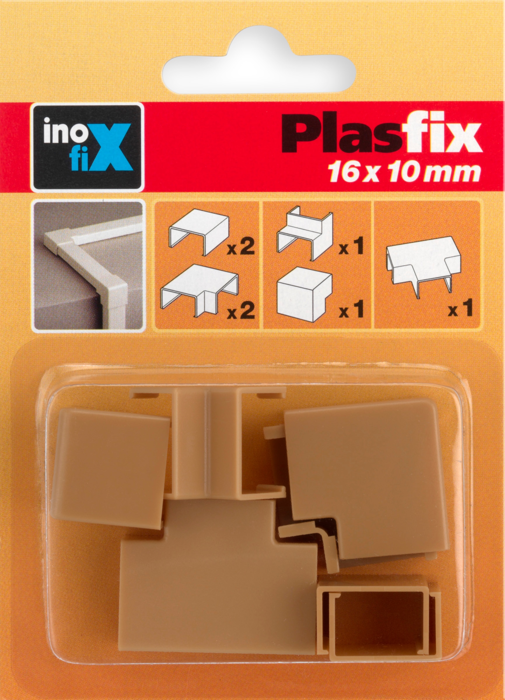 Imagem 0 de Acessórios Sortidos para Calha 3420 3 - 16 x 10 mm - Carvalho