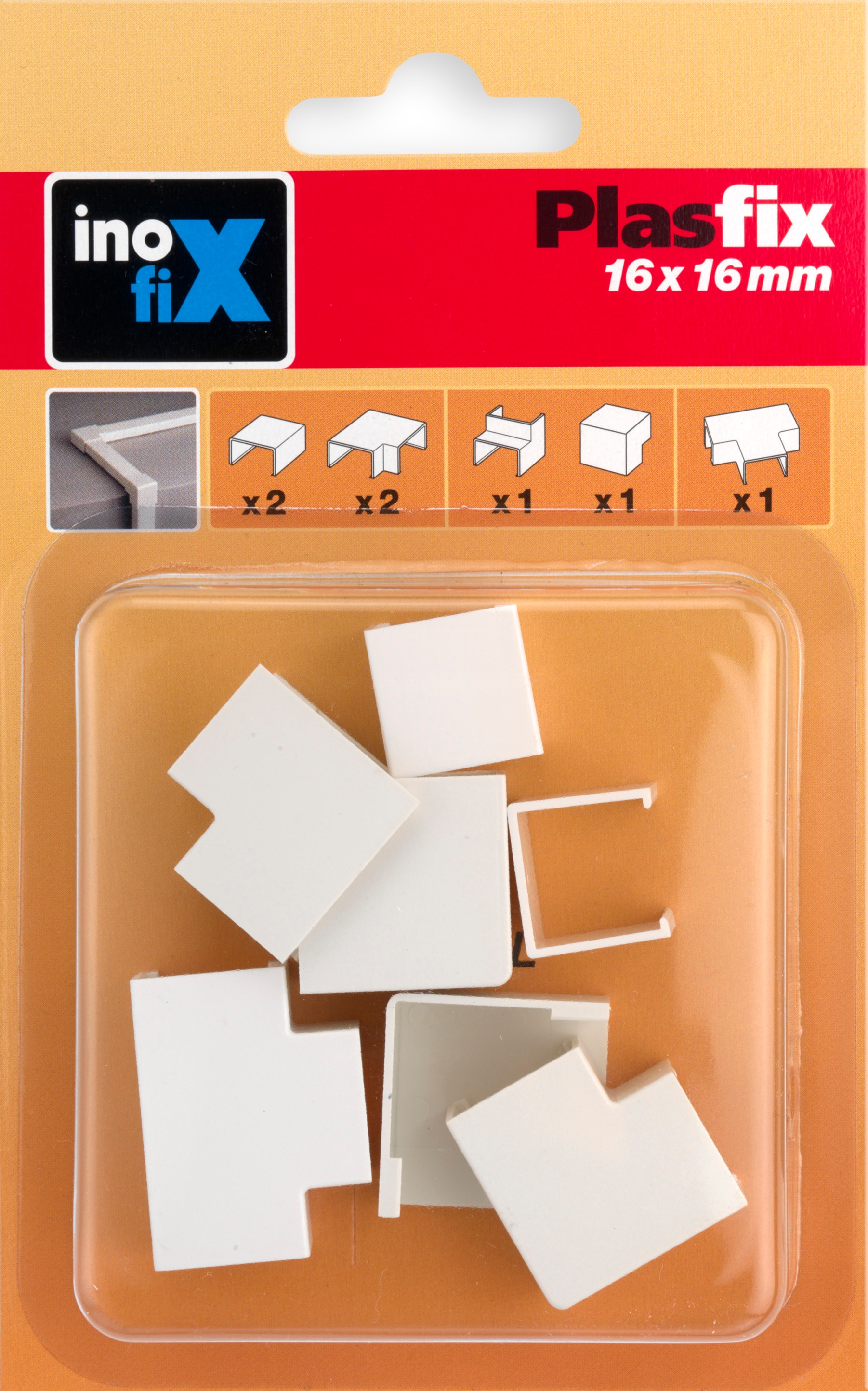 Imagem 0 de Acessórios Sortidos para Calha 3610 2 - 16 x 16 mm - Branco