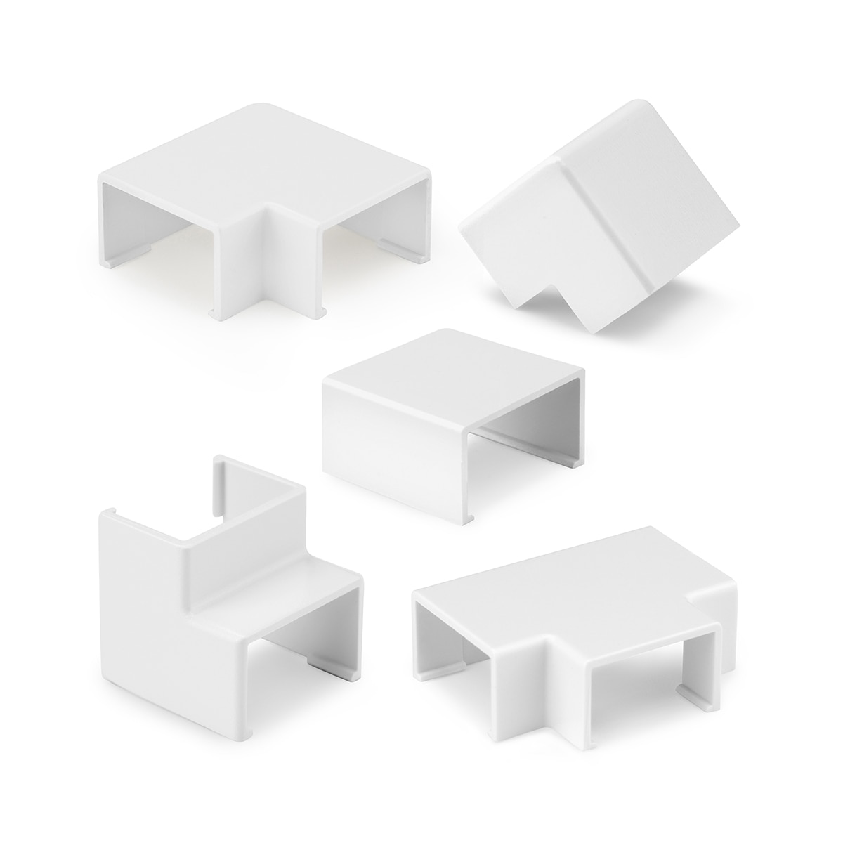 Imagen 0 de Enlaces surtidos para canaleta 25 x 16 mm . Blanco