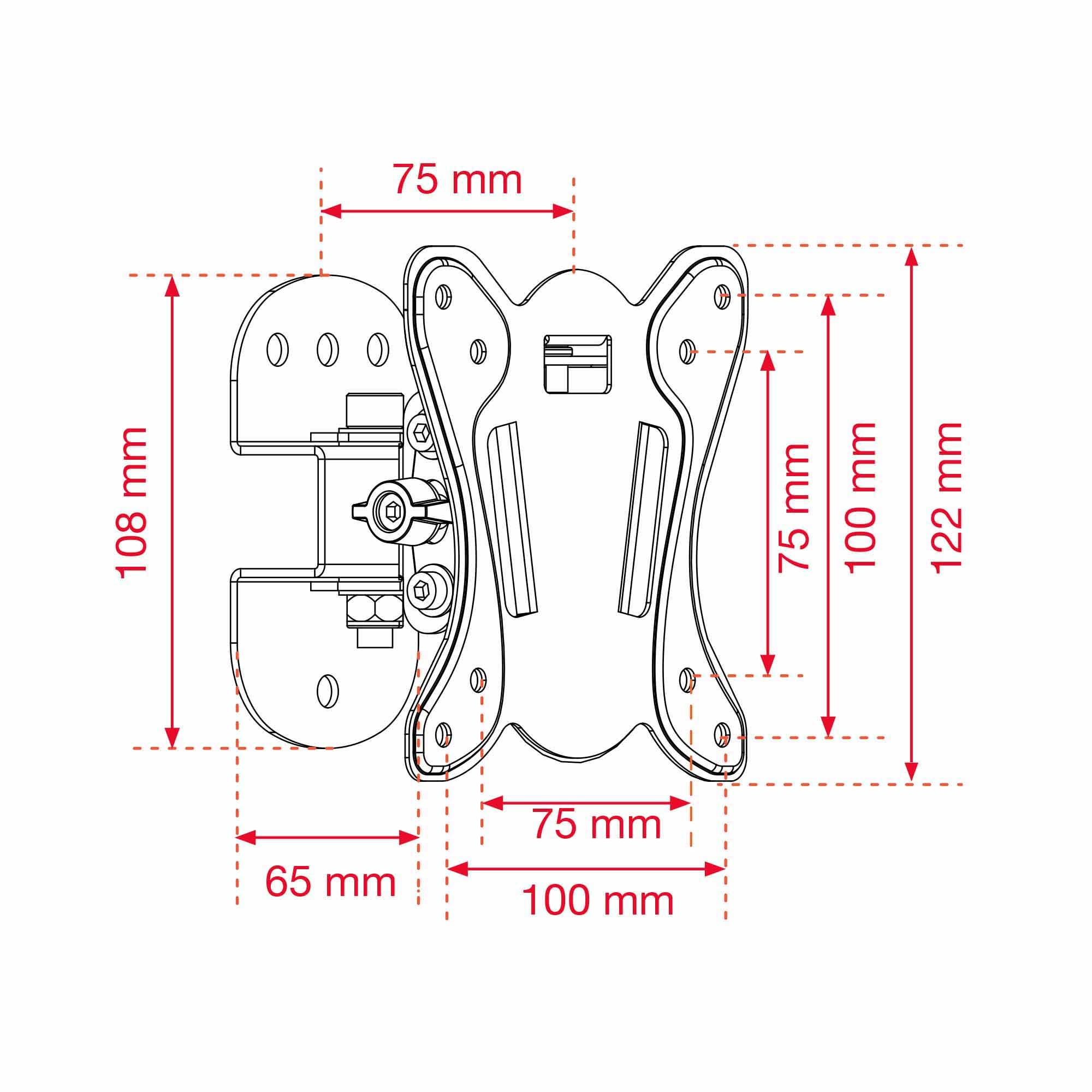 Soporte TV Orientable 13/28 3