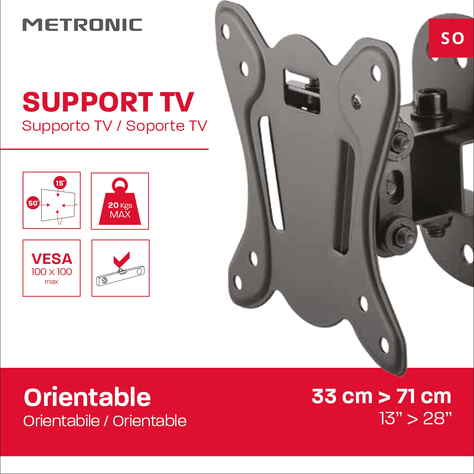 Soporte TV Orientable 13/28 4