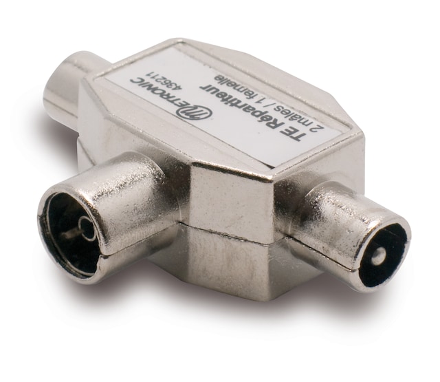 Imagen 0 de Repartidor señal antena 2 salidas en T