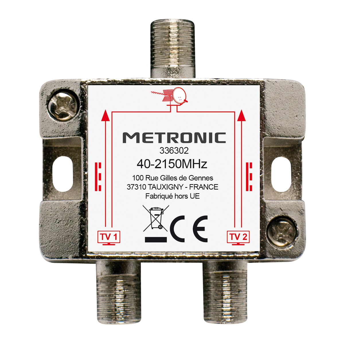 Imagem 0 de Repartidor f 1in 2out 234001