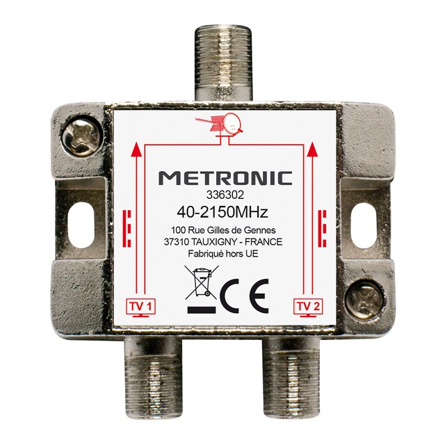 Imagen 0 de Repartidor f 1in 2out Bricor 234001