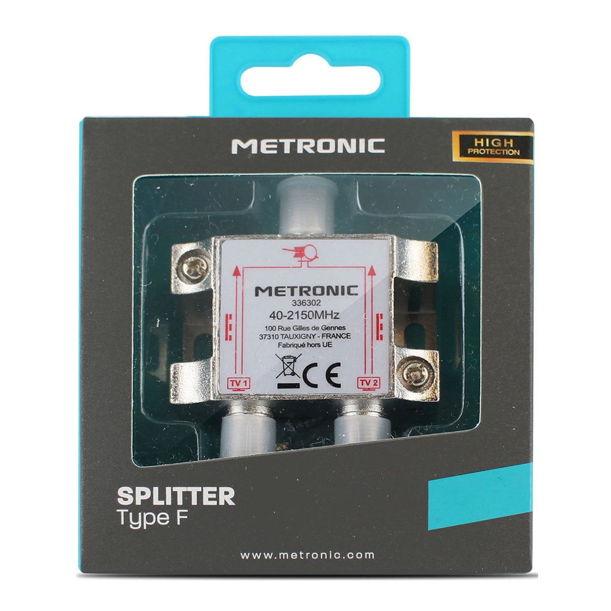 Repartidor f 1in 2out Bricor 234001 Metal-2